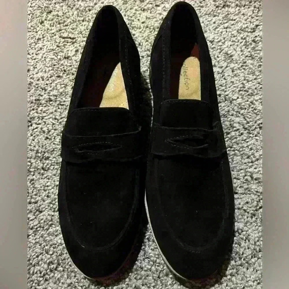 Clarks Women's Trish Rose Black SDE Slip On shoes size 5.5 new - Picture 7 of 7